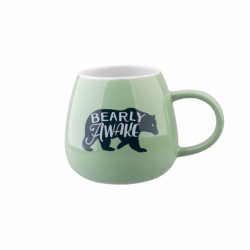 PMI Worldwide Bearly Awake Mug Perspective: front
