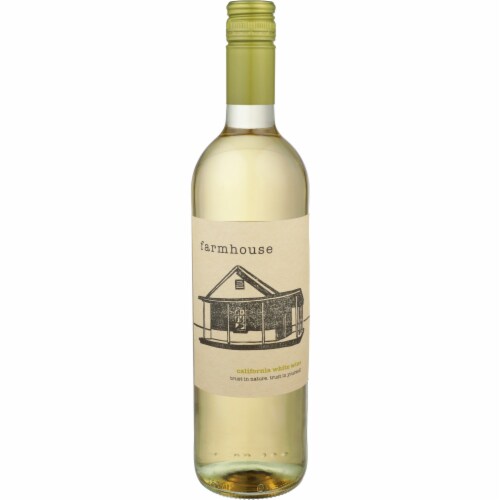 Cline Farmhouse White Blend California Wine Perspective: front