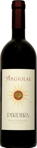 Argiolas Perdera Italian Red Wine Perspective: front