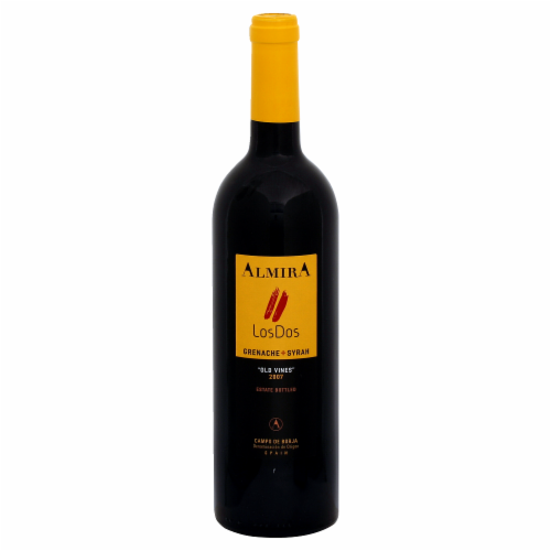 Almira Los Dos Garnacha/Tempranillo Spanish Red Wine Perspective: front