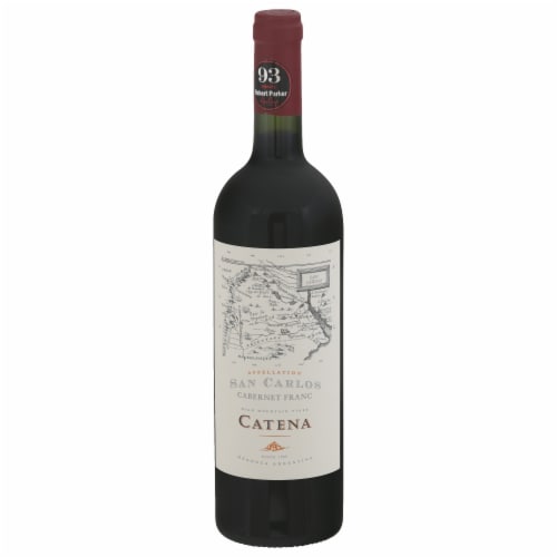 Catena San Carlos Cabernet Franc Red Wine Perspective: front