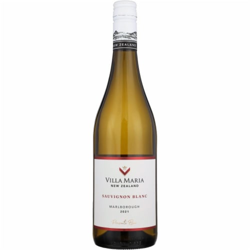 Villa Maria Sauvignon Blanc White Wine Perspective: front