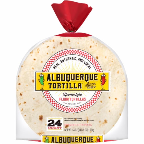 Albuquerque Tortilla™ Company Flour Tortillas Perspective: front