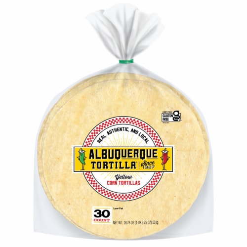 Albuquerque Yellow Corn Tortillas Perspective: front