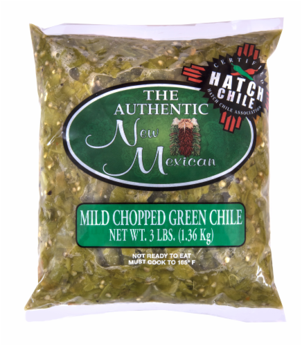 The Authentic New Mexican Mild Chopped Green Chile Perspective: front