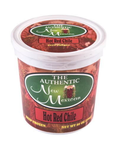 The Authentic New Mexican Hot Red Chile Perspective: front