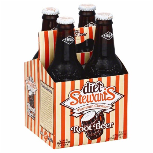Diet Stewart's Root Beer Perspective: front