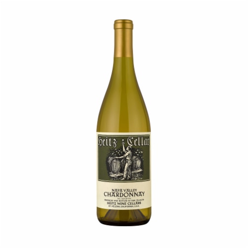 Heitz Cellar Chardonnay California White Wine Perspective: front
