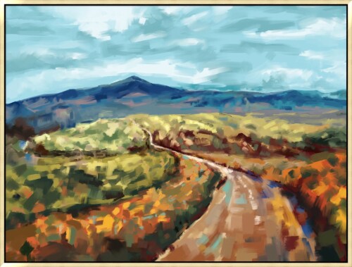 Crystal Art Gallery Wall Decor - Landscape Perspective: front