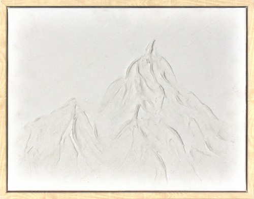 Crystal Art Gallery Mountain Plaster Wall Art Perspective: front