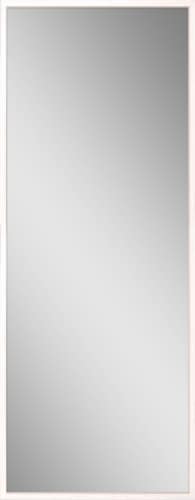 22x58 Leaner Mirror White Wash Perspective: front