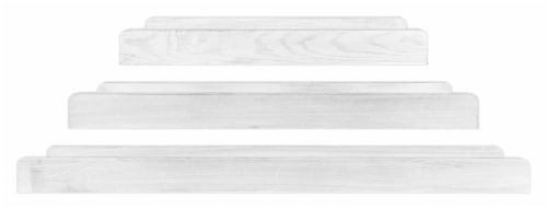 Shelves Set - White Perspective: front