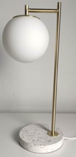 Lite Source Terazzo Table Lamp Perspective: front