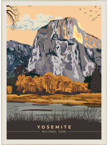 Crystal Art Gallery Yosemite Wall Art Perspective: front