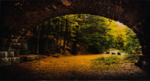 Crystal Art Gallery Under The Bridge Wall Decor Perspective: front
