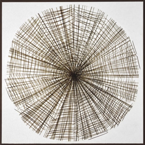 Crystal Art Gallery Tree Ring Box Top Perspective: front