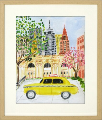 Crystal Art Gallery NYC Cab Wall Art Perspective: front