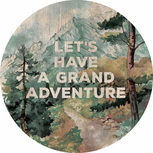 Crystal Art Gallery Grand Adventure Wood Plaque Perspective: front