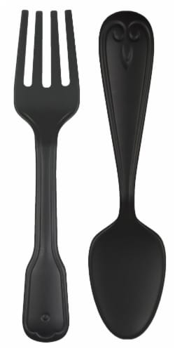 Spoon & Fork Wall Art Perspective: front