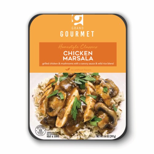 Grand Gourmet Homestyle Classic Chicken Marsala Perspective: front