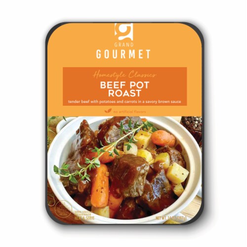 Grand Gourmet Homestyle Classics Beef Pot Roast Perspective: front