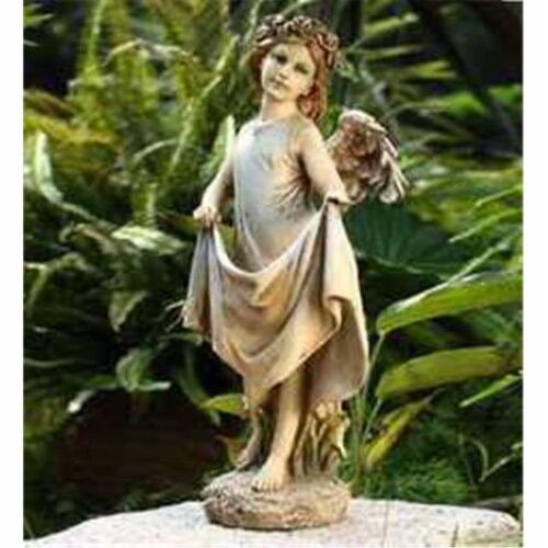 Napco Angel With Skirt Birdfeeder Perspective: front