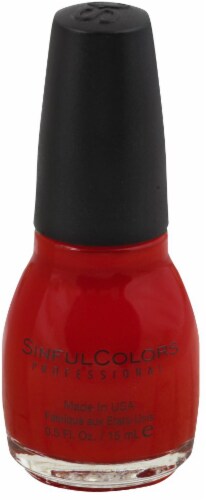 Sinful Colors Bitten Nail Polish Perspective: front