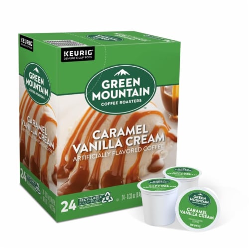 GMCR KCUP CARAMEL VANILLA CREAM 24CT Perspective: front