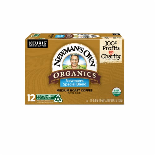 Newman’s Own Newman’s Special Blend Medium Roast Organic K-Cup Coffee Pods