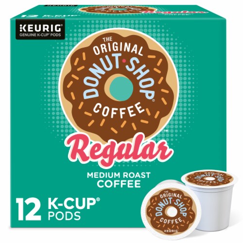 The Original Donut Shop® Regular Medium Roast K-Cup Coffee Pods Perspective: front
