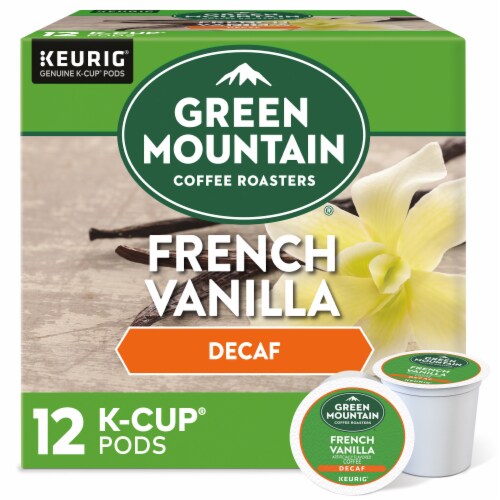 Green Mountain Coffee Roasters® Decaf French Vanilla K-Cup Coffee Pods Perspective: front