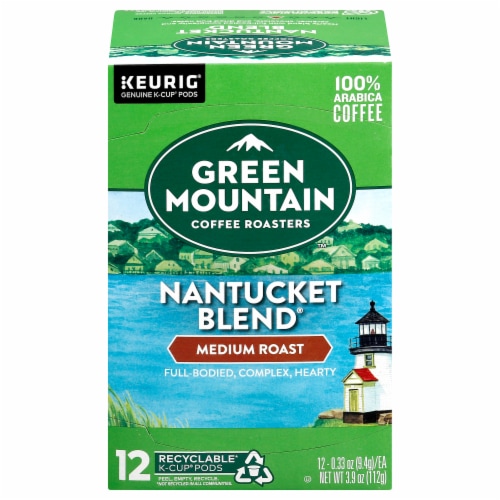 Green Mountain Coffee Roasters® Nantucket Blend® Medium Roast K-Cup® Coffee Pods Perspective: front