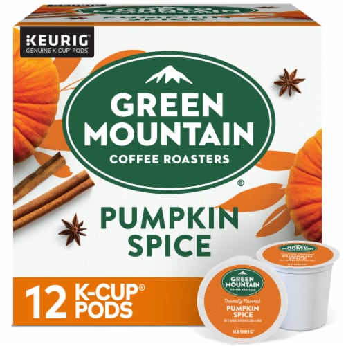 Green Mountain Coffee Roasters® Pumpkin Spice K-Cup Coffee Pods Perspective: front