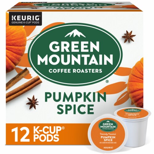 Green Mountain Coffee Roasters® Pumpkin Spice K-Cup Coffee Pods Perspective: front
