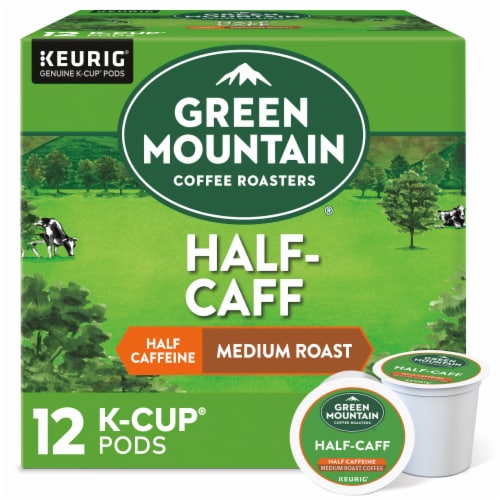Green Mountain Coffee Roasters® Half-Caff Medium Roast K-Cup Coffee Pods Perspective: front