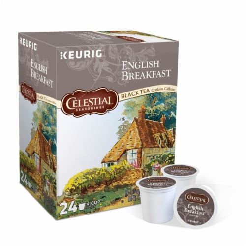 Celestial Seasonings English Breakfast Black Tea K Cups 24 ct
