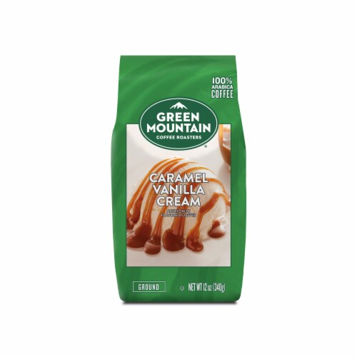Green Mountain Coffee Roasters® Caramel Vanilla Cream® Ground Coffee Perspective: front