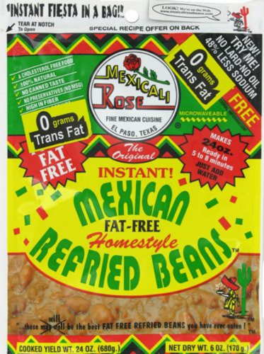 Mexicali Rose Refried Beans Perspective: front