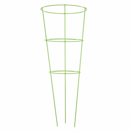 Gilbert & Bennett 901592BLU-5 54 in. Galvanized Tomato Cages, Blue - Pack of 5 Perspective: front