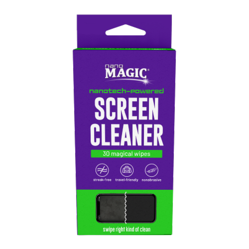 Nano Magic Screen Cleaner Wipes Perspective: front