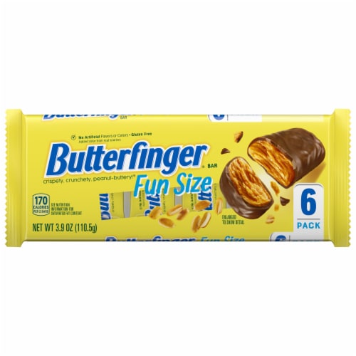 Butterfinger Candy Bars, Fun Size - 10.2 oz