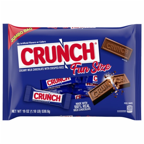 Crunch Candy Bar, Creamy Milk Chocolate with Crisped Rice - 1.55 oz