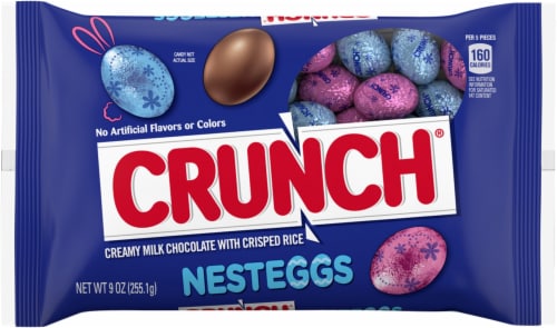 Crunch® NestEggs Easter Candy Perspective: front