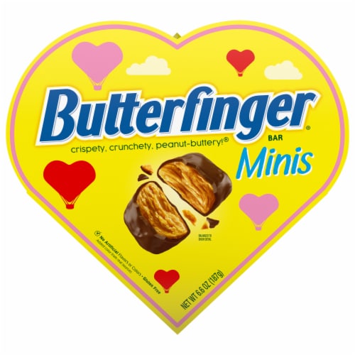 Butterfinger Bars Minis Perspective: front