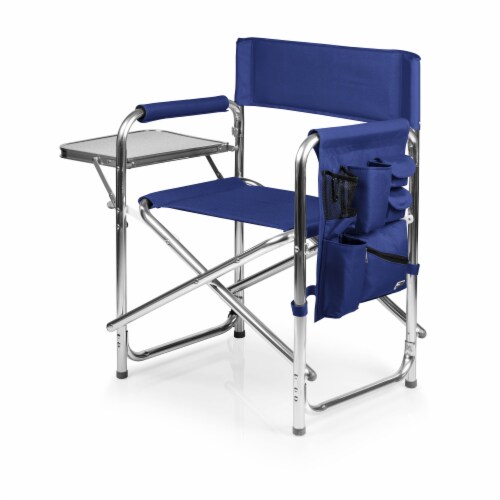 Sports Chair, Navy Blue Perspective: front