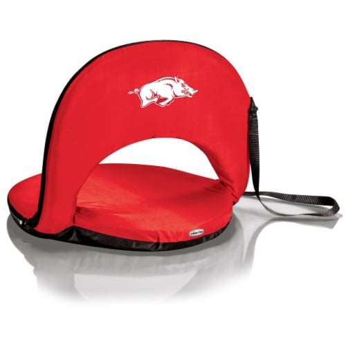 Arkansas Razorbacks - Oniva Portable Reclining Seat Perspective: front