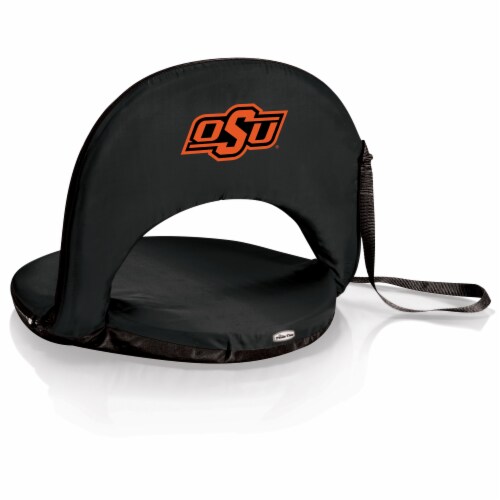 Oklahoma State Cowboys - Oniva Portable Reclining Seat Perspective: front