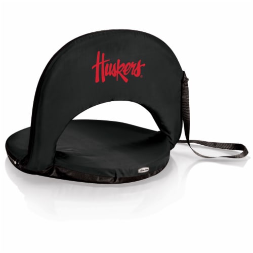 Nebraska Cornhuskers - Oniva Portable Reclining Seat Perspective: front