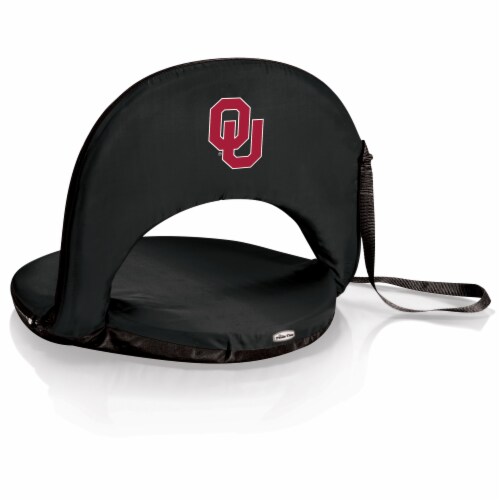 Oklahoma Sooners - Oniva Portable Reclining Seat Perspective: front