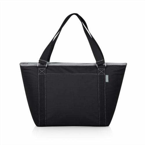 Topanga Cooler Tote Bag, Black Perspective: front